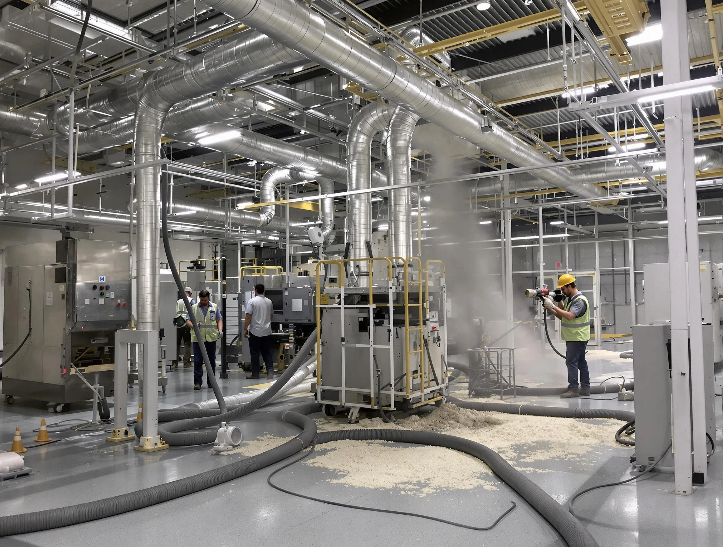 Heavy-duty industrial duct cleaning by Syracuse Air Duct Cleaning in Syracuse